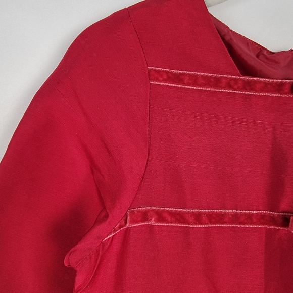 NWT Gymboree Red Long Sleeve Dress - Picture 3 of 12